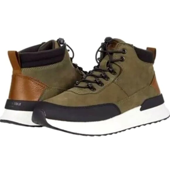 Kenneth Cole Sneakers 10 Life Light High Top Vegan Suede Outdoor Fashion Shoes - Picture 2 of 15